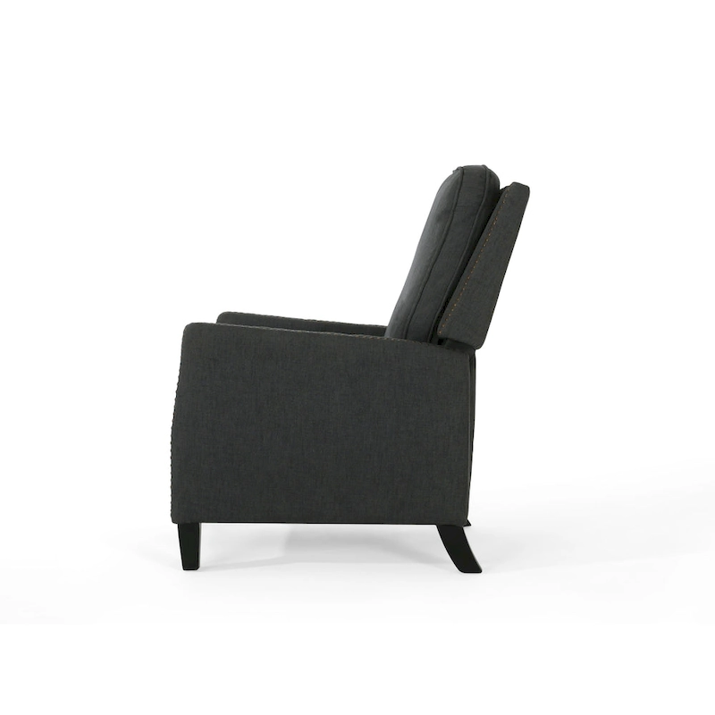 Cecelia Traditional Fabric Pushback Recliner by Christopher Knight Home