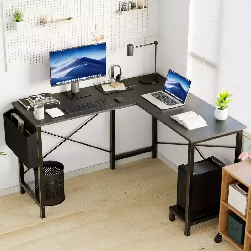 L-Shaped Computer Desk for Gaming and Office, 50