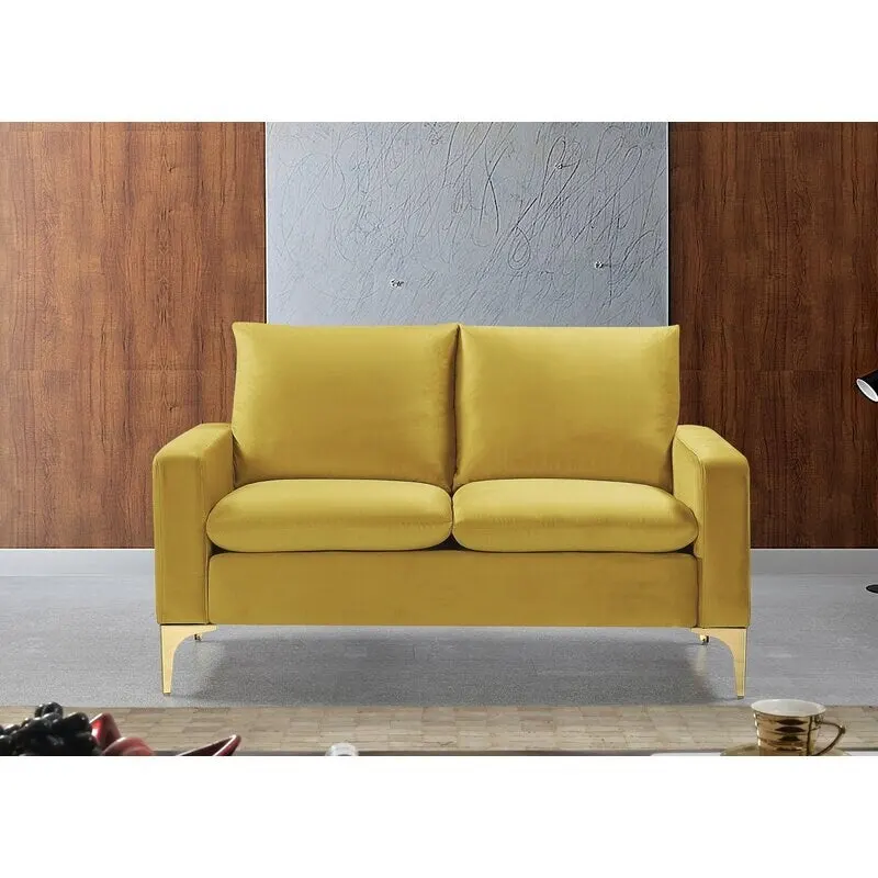 Buchholz 2 Piece Velvet Living Room Set