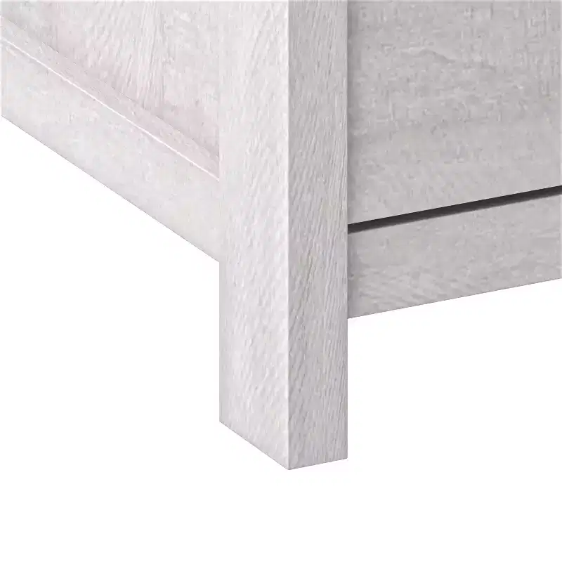 Wood 5-Drawer Dresser Narrow 31.3