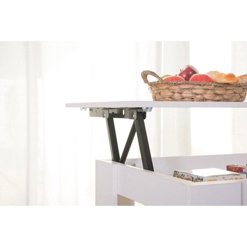 Modern Wood Coffee Table with Lift Tabletop