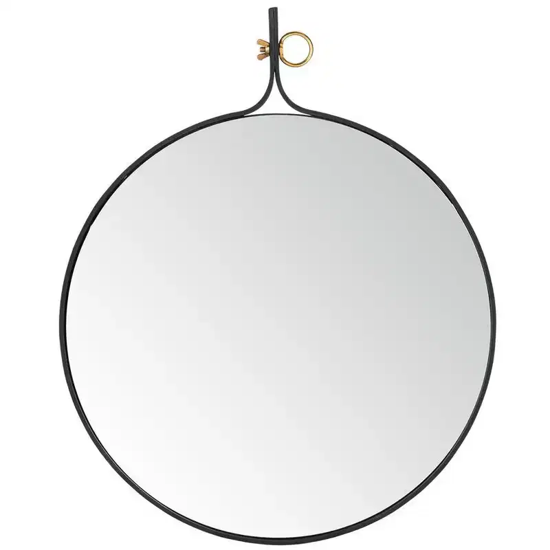 Chandlen Mirror - Matte Black - Safavieh