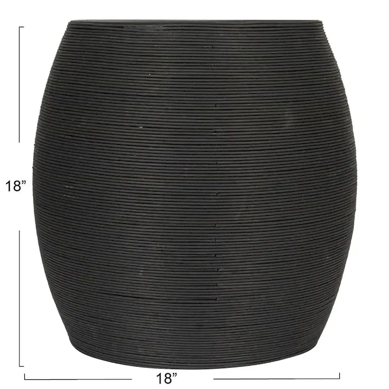 Rattan Accent Table