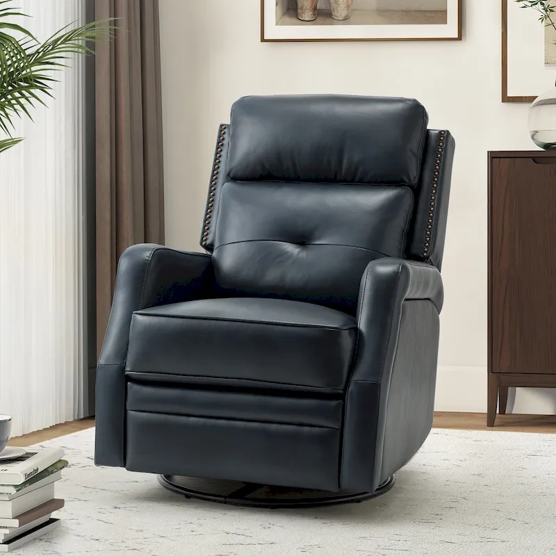 Beatriz Living Room Recliner with Metal Base