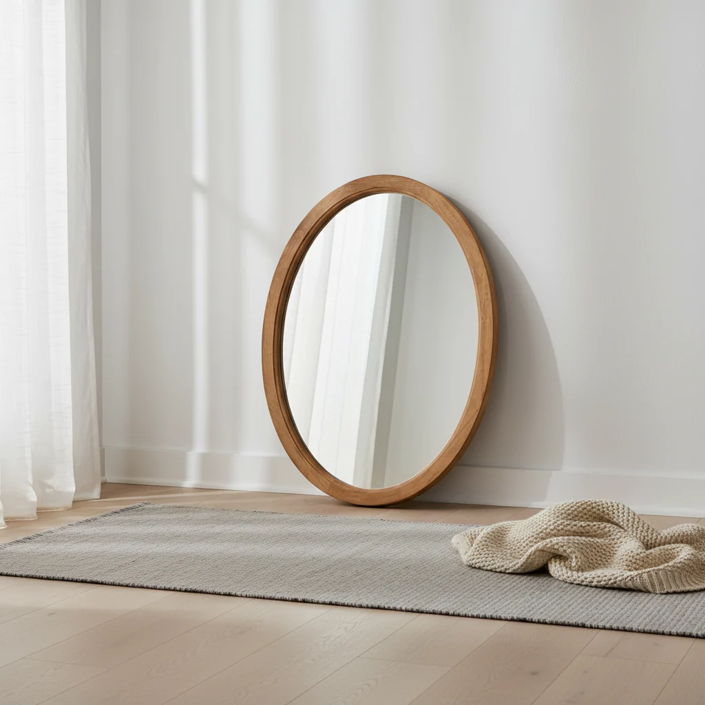 Decor 18x24 Oval Framed Wall Mirror