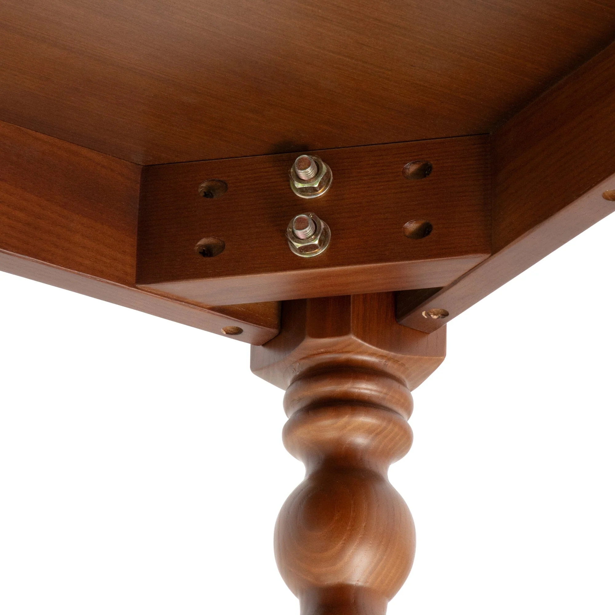 Brown Wood-Tone Dining Table