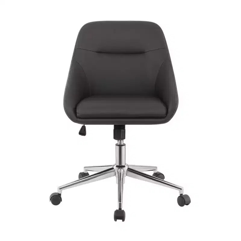 Leatherette Upholstered Office Chair with 5 Casters