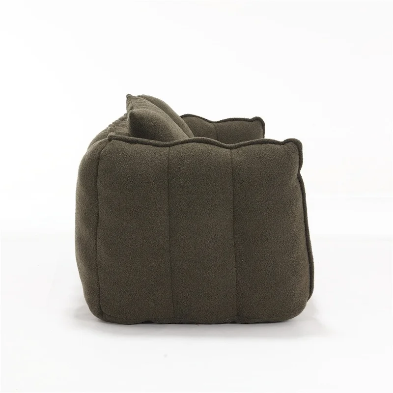 Modern Chenille Recliner Sofa with High Resilience Foam