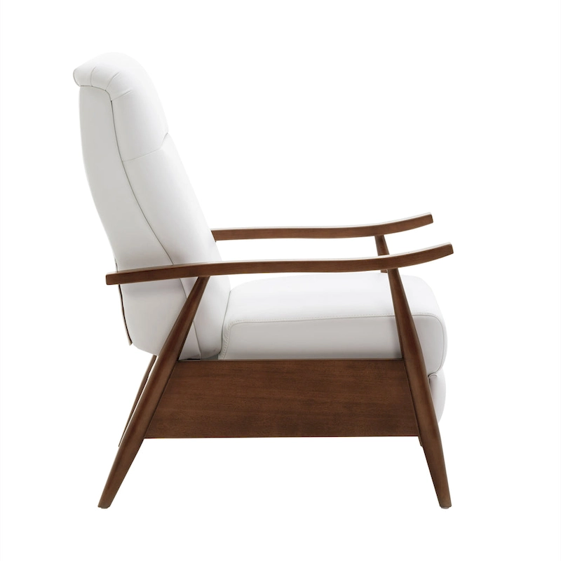 Sienna Upholstered Wood Push Back Recliner by Greyson Living