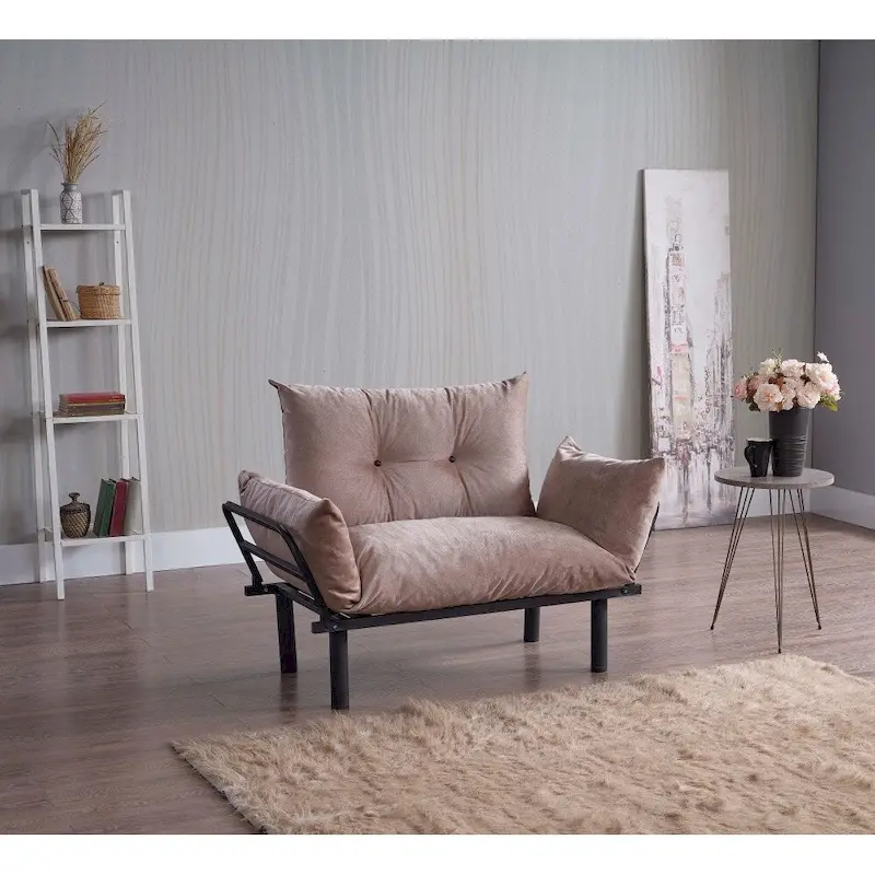 Sona Futon Love Seat ,Frame collapsible