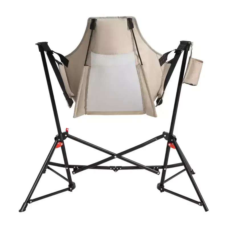 Whisen Hammock Camping Chair & Rocking Chair with Pillow Cup Holder, Recliner with Carry Bag