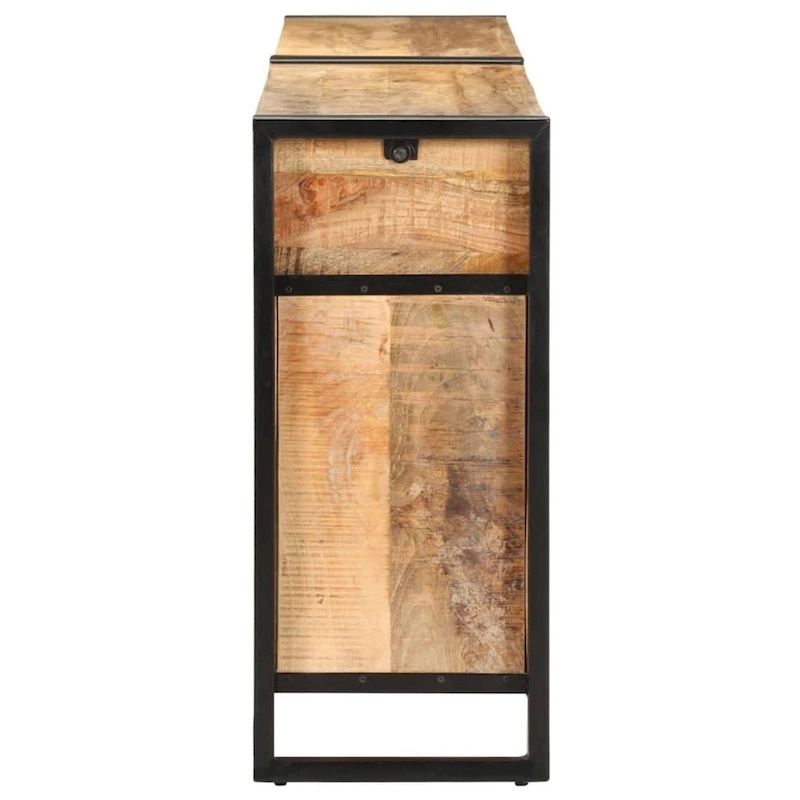 vidaXL Sideboard 67.7x13.8x31.5 Solid Mango Wood