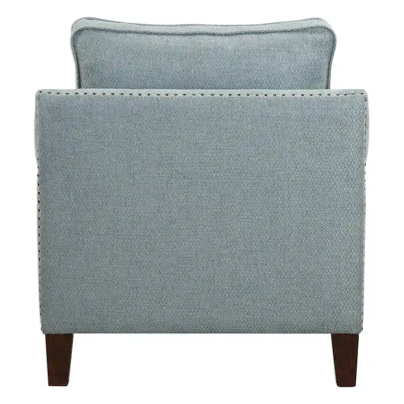 Uttermost Charlotta Dark Walnut Accent Chair