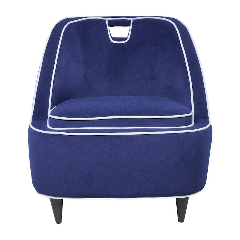 Sagebrook Home Modern Upholstered Two Toned Accent Chair - 28 x 30 x 31