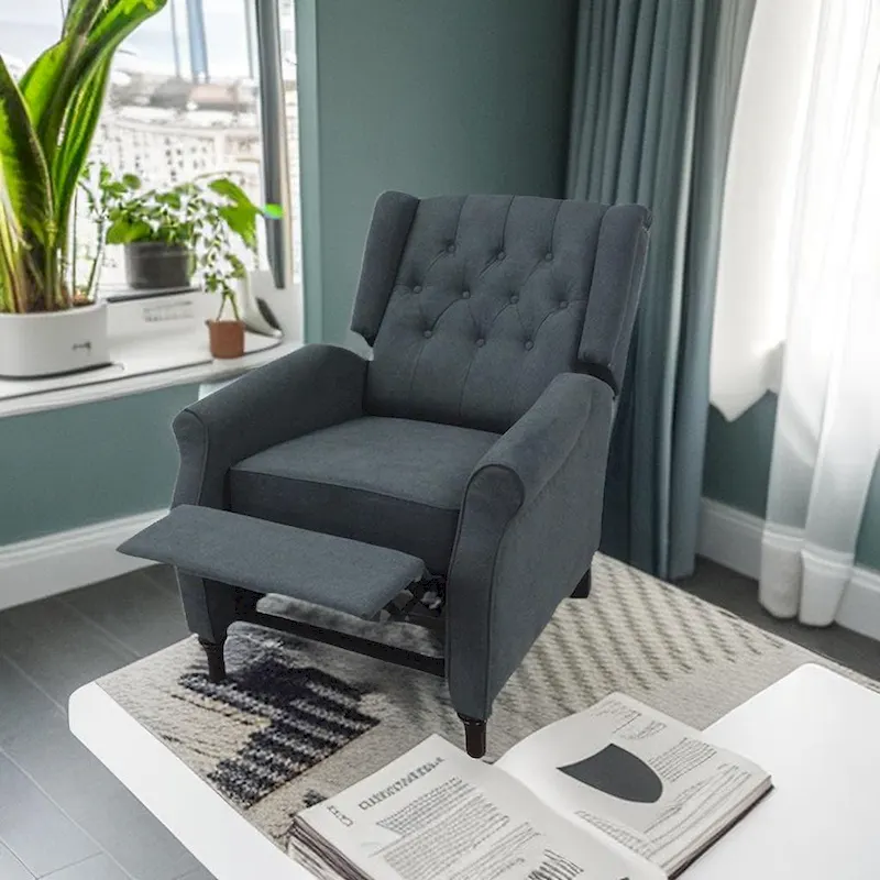 Adjustable Back Recliner Sofa