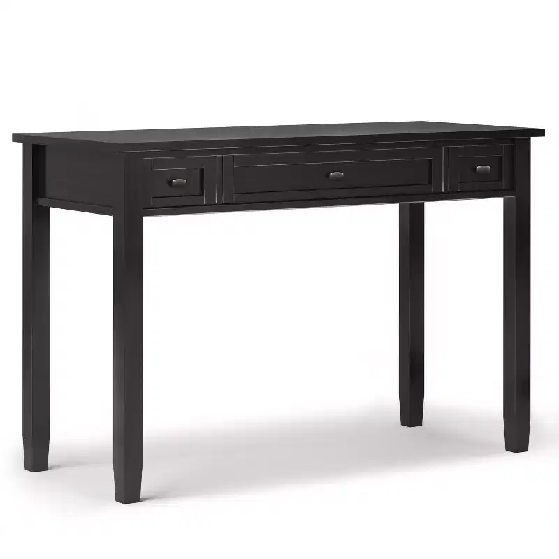 HomeStock 30 in.H Gray Color Glass Writing Desks with File Drawer