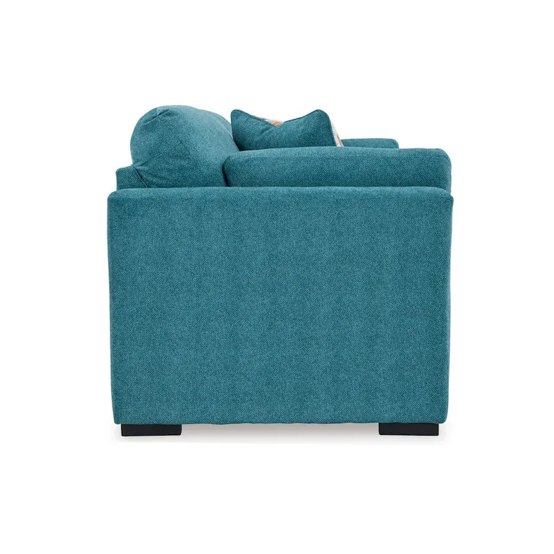 Roundhill Furniture Clareen 3-Piece Living Room Set, Sofa Loveseat and Cutler Chair