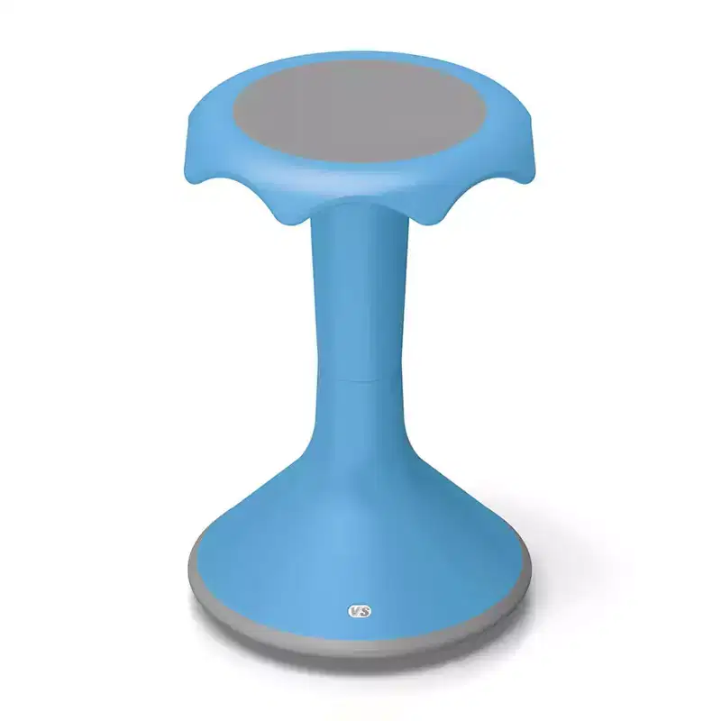 VS America Hokki Stool Flexible Ergonomic Seating - 20 Light Blue