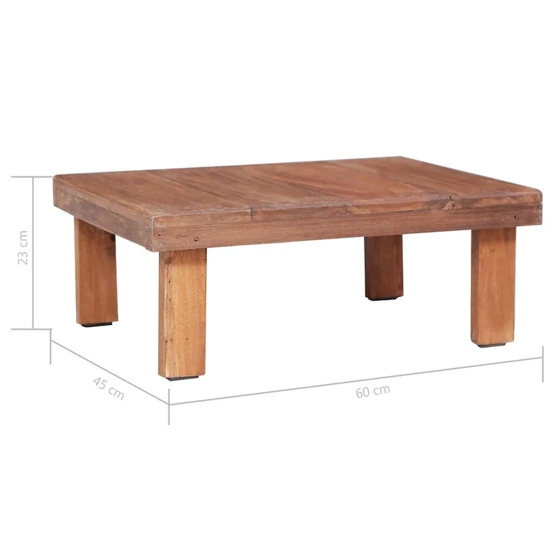 vidaXL Coffee Table Solid Reclaimed Wood