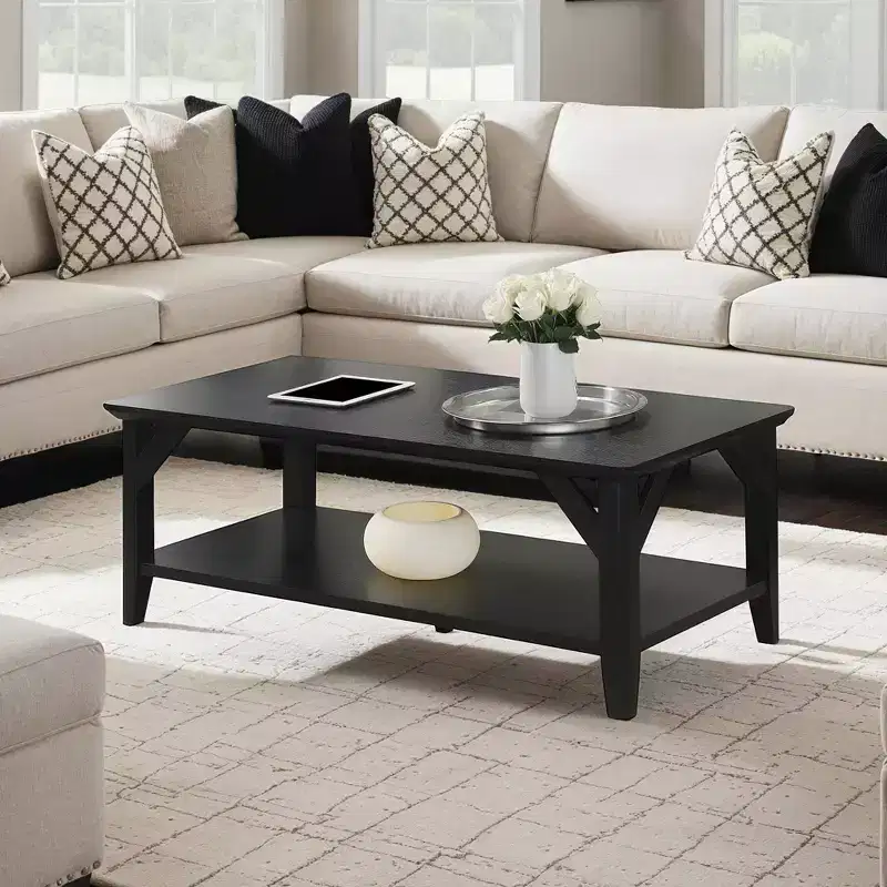 Winston Coffee Table with Shelf