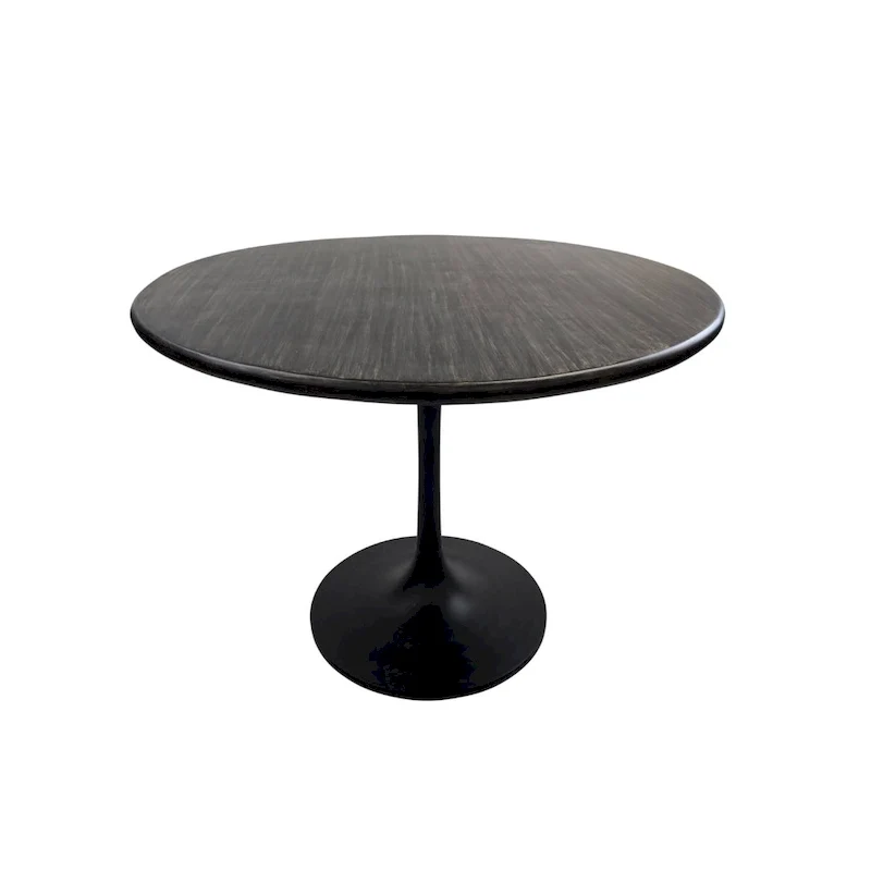Carolina Living Alden Wood Top 40 Round Dining Table
