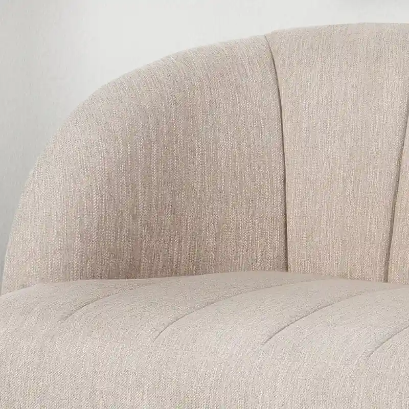 Lupine Modern Fabric Loveseat with Hairpin Legs by Christopher Knight Home
