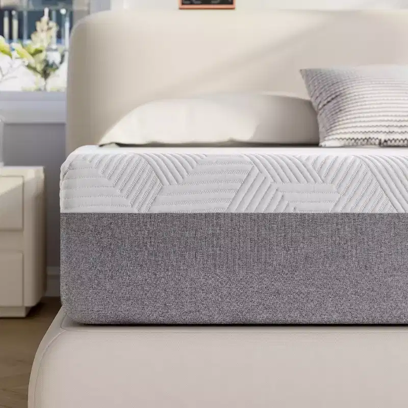 10 Inch Memory Foam Mattress, Cool Sleep & Pressure Relief, Fits All Frames