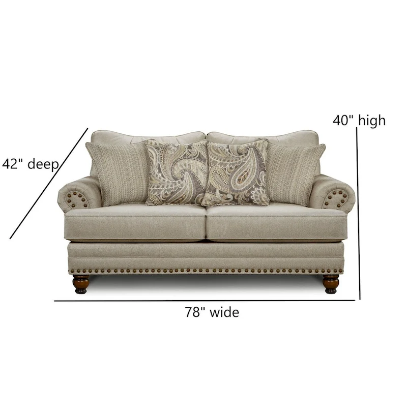 Carys Doe Loveseat