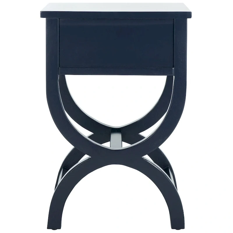 SAFAVIEH Liller 1-Drawer Accent Table Nightstand (Fully Assembled) - 18 W x 15 D x 27 H - 18Wx15Dx27H
