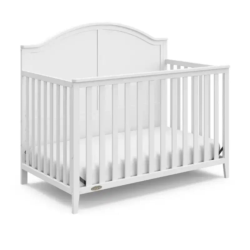 5-in-1 Convertible Crib - GREENGUARD Gold Certified, Adjustable Mattress Height