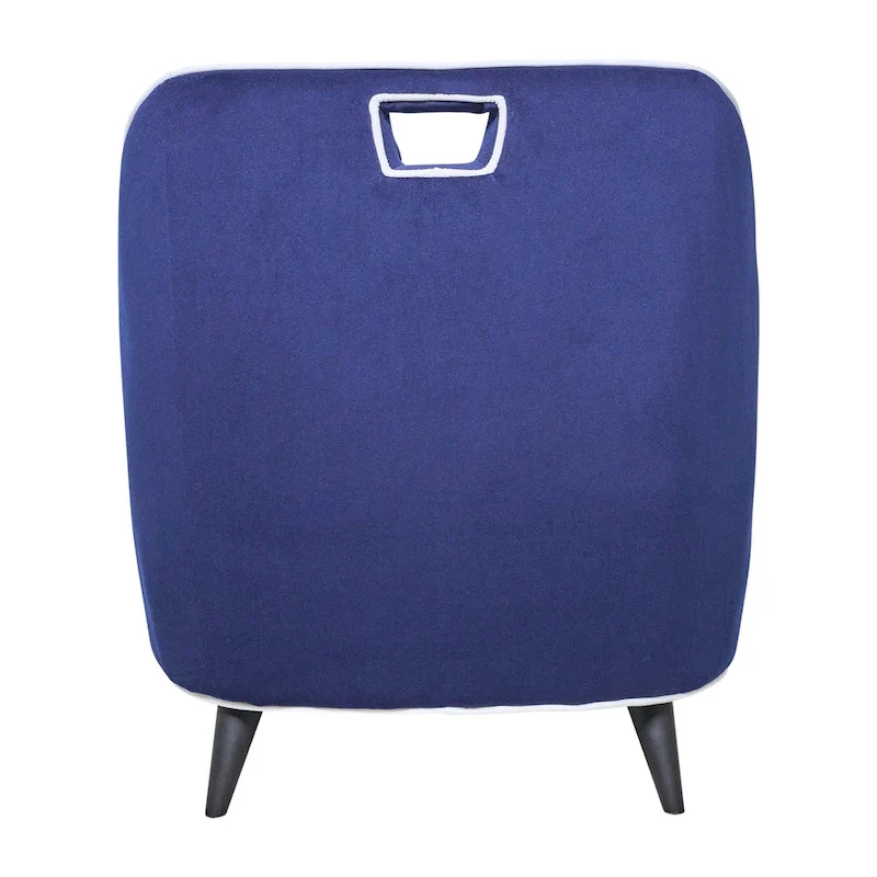 Sagebrook Home Modern Upholstered Two Toned Accent Chair - 28 x 30 x 31