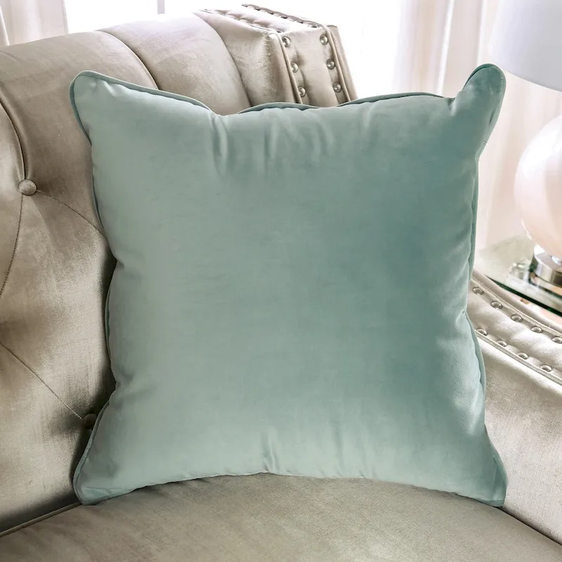Vynn Transitional Solid Wood Padded Loveseat by Furniture of America