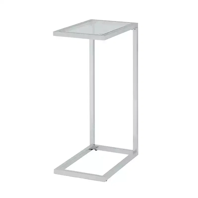 Channing Glass Top Accent Table