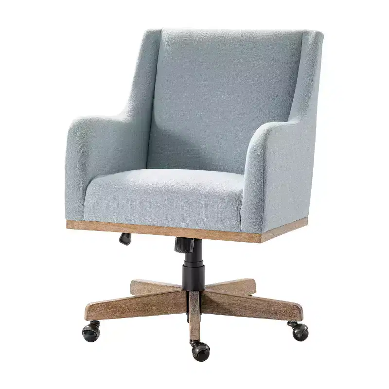 Merry Office Chair with Adjustable Height and Curved Armrests|HULALA HOME