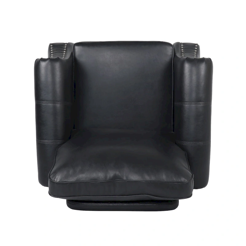 Dowd Faux Leather 3 Piece Club Chair and Sofa Set by Christopher Knight Home