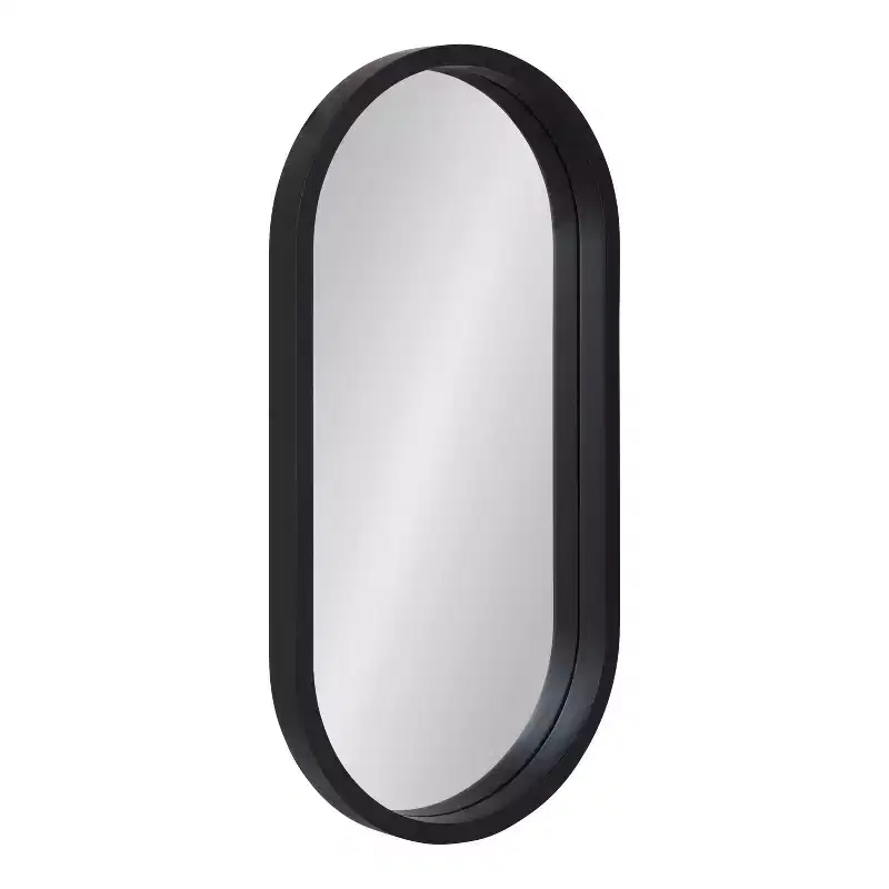 Travis Oval Wall Mirror - Kate & Laurel All Things Decor