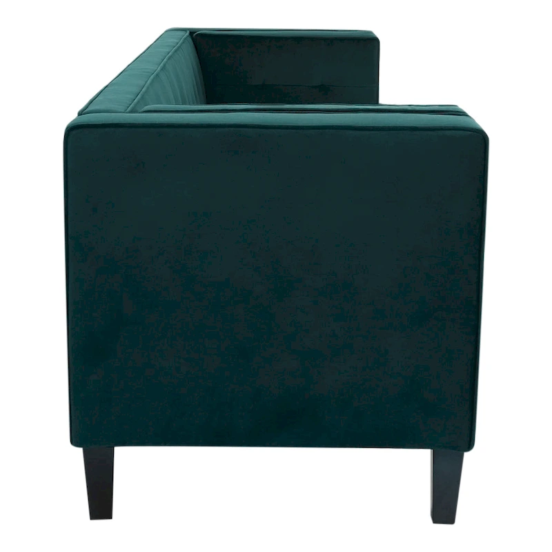 Viola Velvet Cushion 3-Seater Sofa Couch by Christopher Knight Home