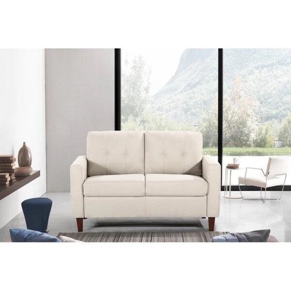 Harrad Tufted Mid-Century 3 Piece Living Room Set