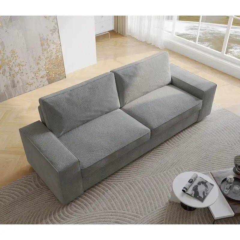 80 Modern Loveseat Couch 3 Seater Sofa