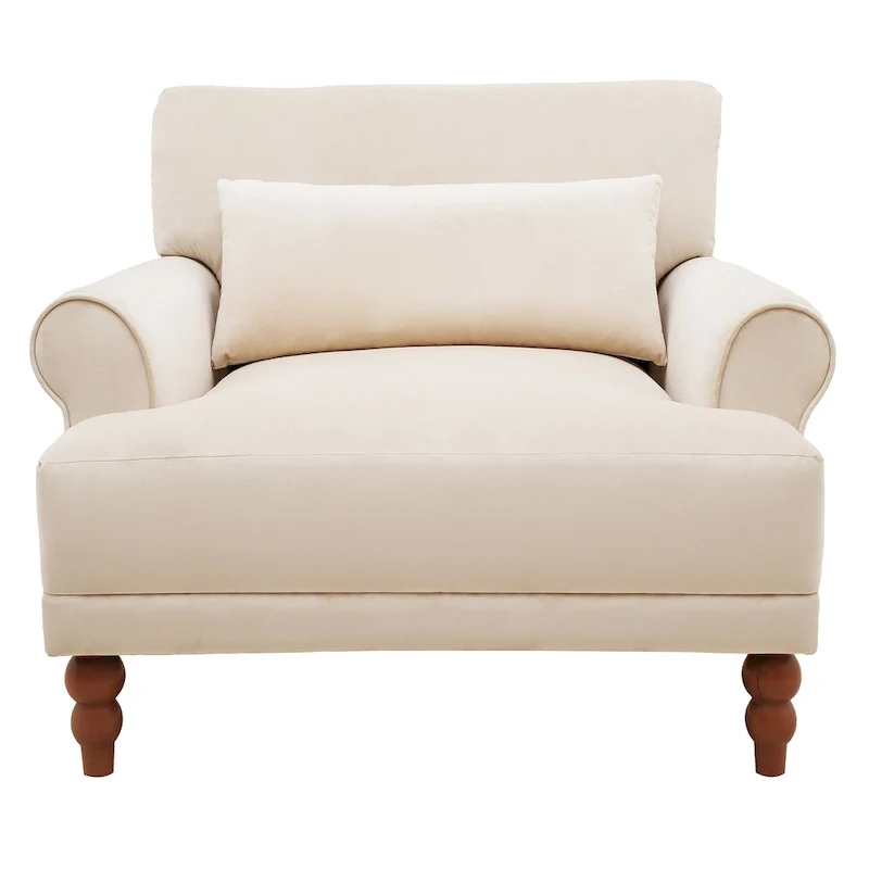 Naci Modern Fabric Accent Chair by Christopher Knight Home