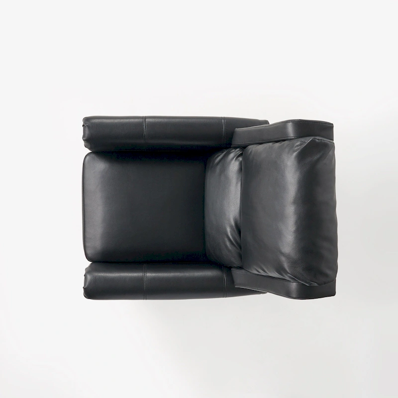 Haddan PU Leather Recliner Club Chair by Christopher Knight Home