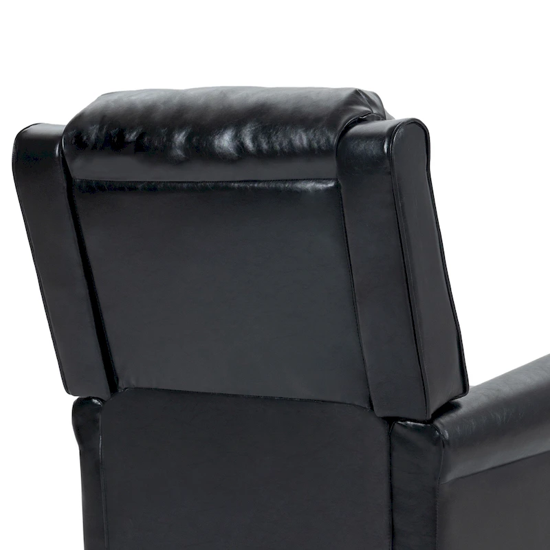 Modern Padded Seat Recliner Chair with PU Leather