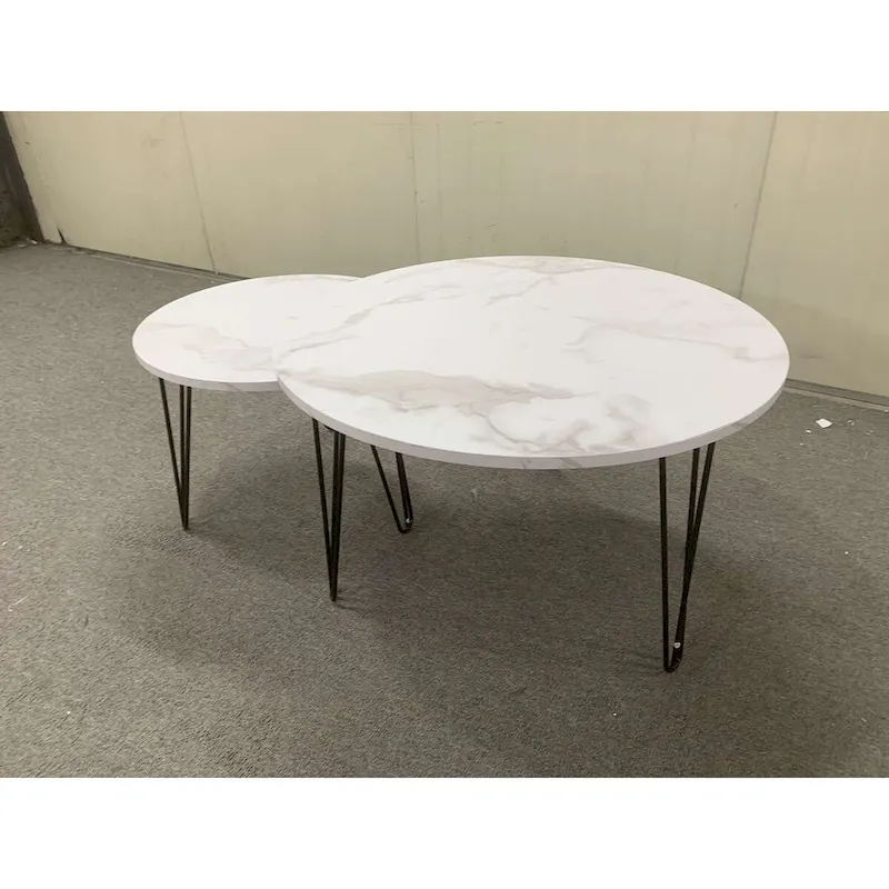 27.56 Round Nesting Coffee Table Set of 2