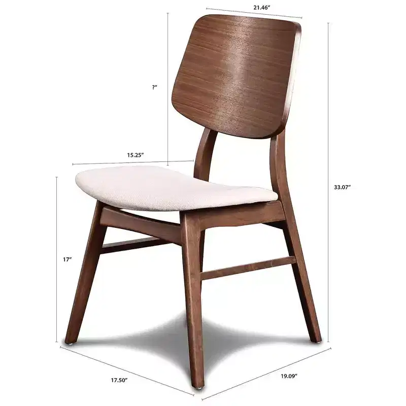 Walnut Solid Wood Dining Chair