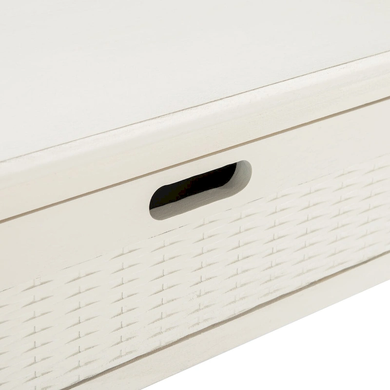SAFAVIEH Lucetta 2-Drawer Console Table - 35.5 W x 13 L x 29.5 H - 36Wx13Dx30H