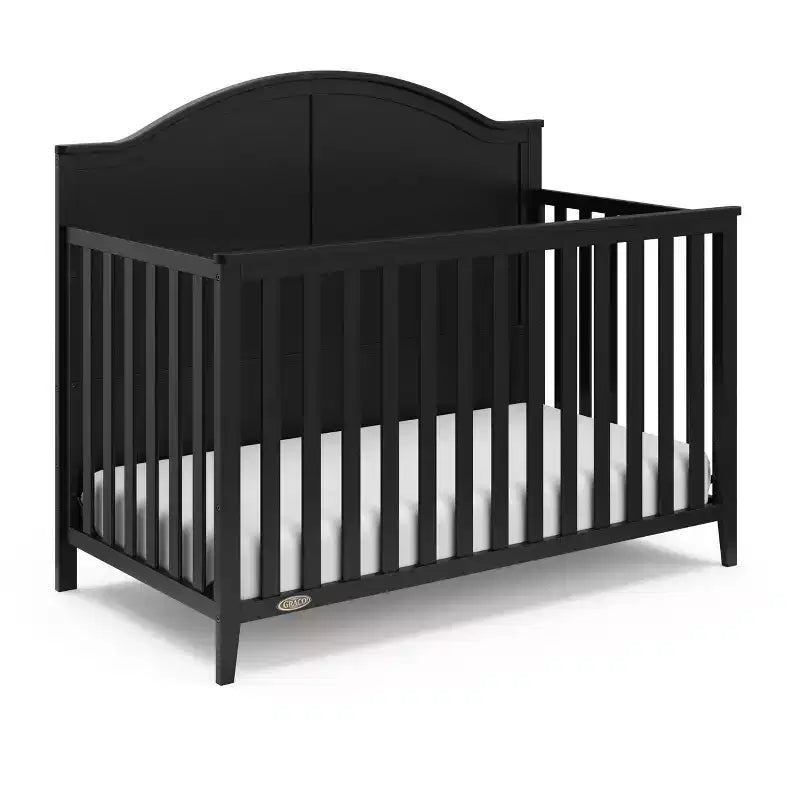 5-in-1 Convertible Crib - GREENGUARD Gold Certified, Adjustable Mattress Height