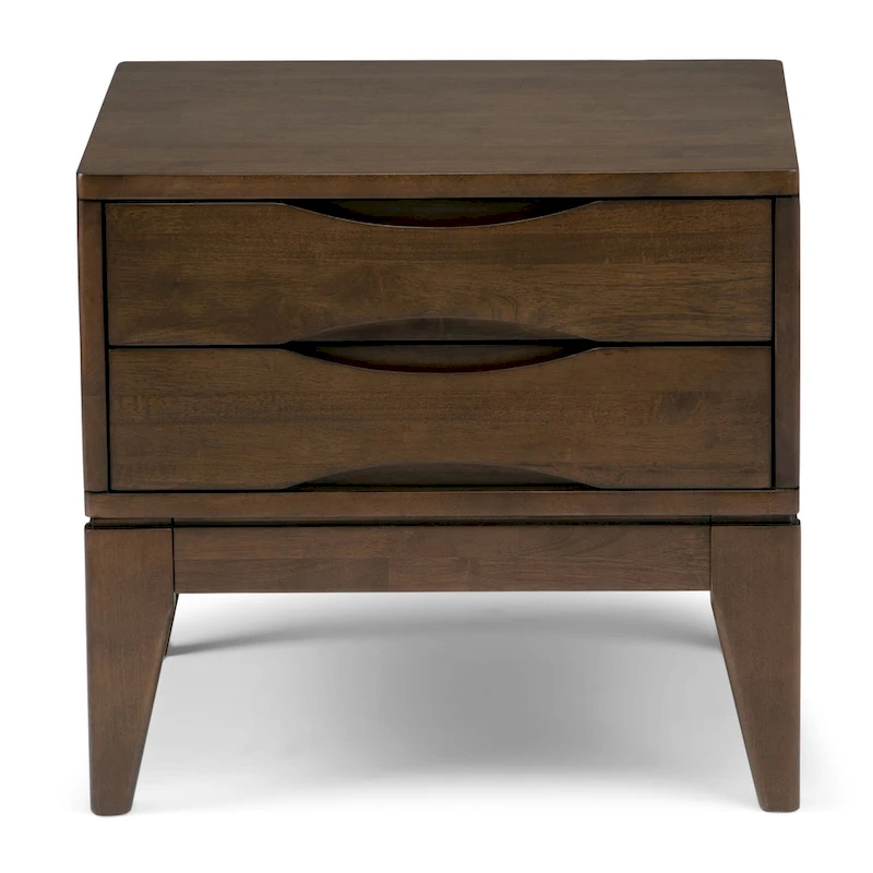 WYNDENHALL Pearson SOLID HARDWOOD 22 inch Wide Square End Side Table - 22 W x 22 D x 20 H