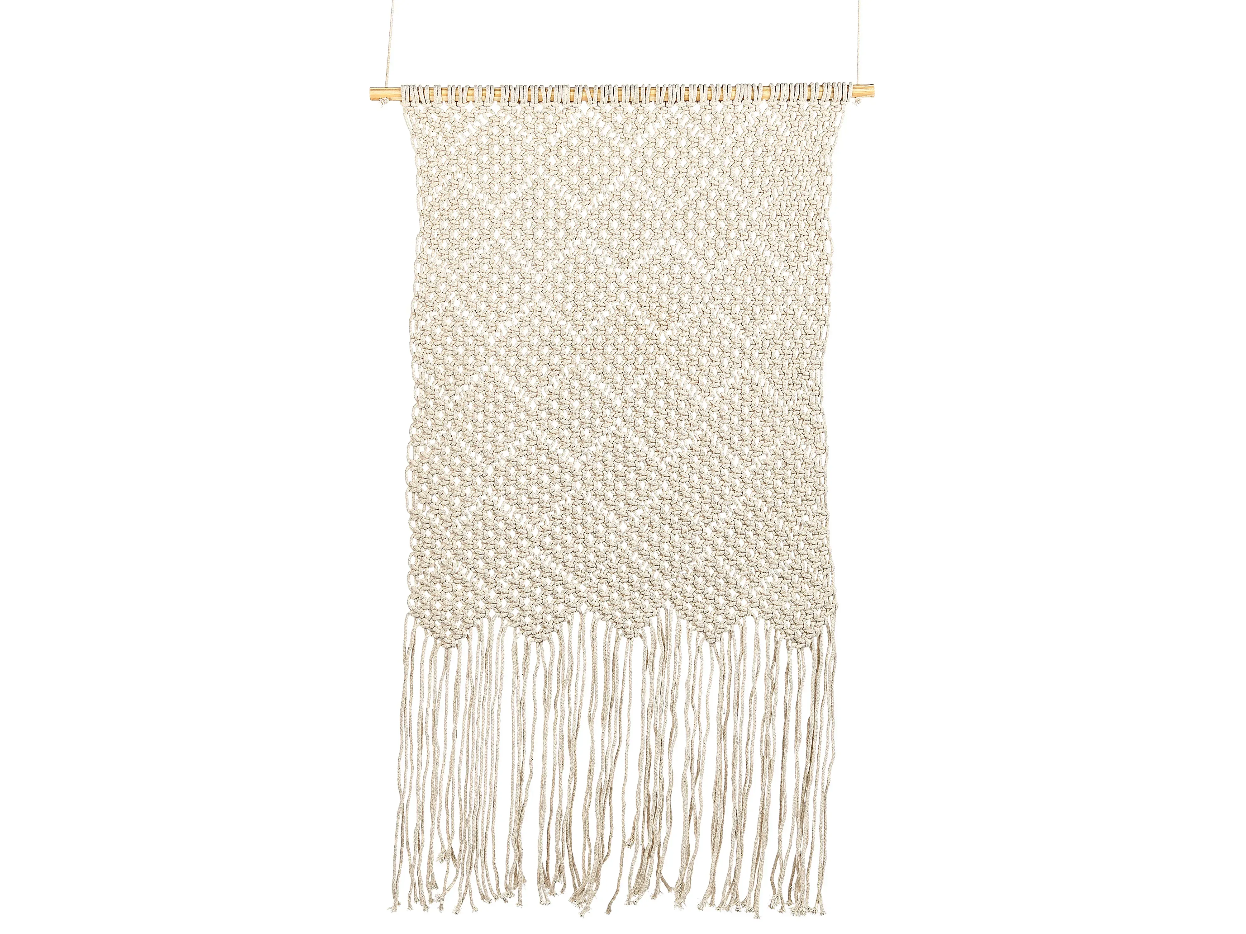 Decorazione da parete in Cotone 126 cm Beige