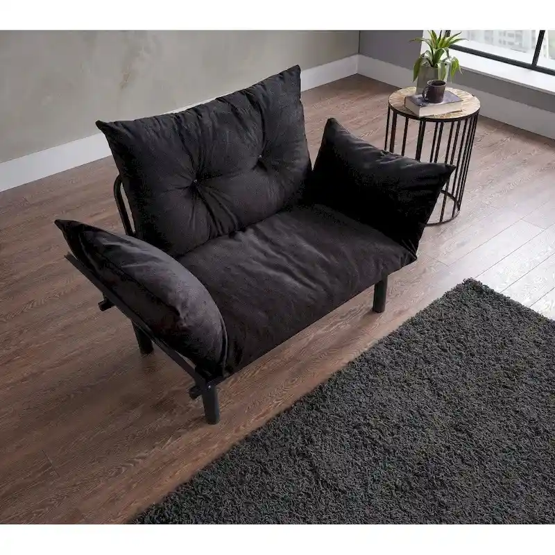 Sona Futon Love Seat ,Frame collapsible