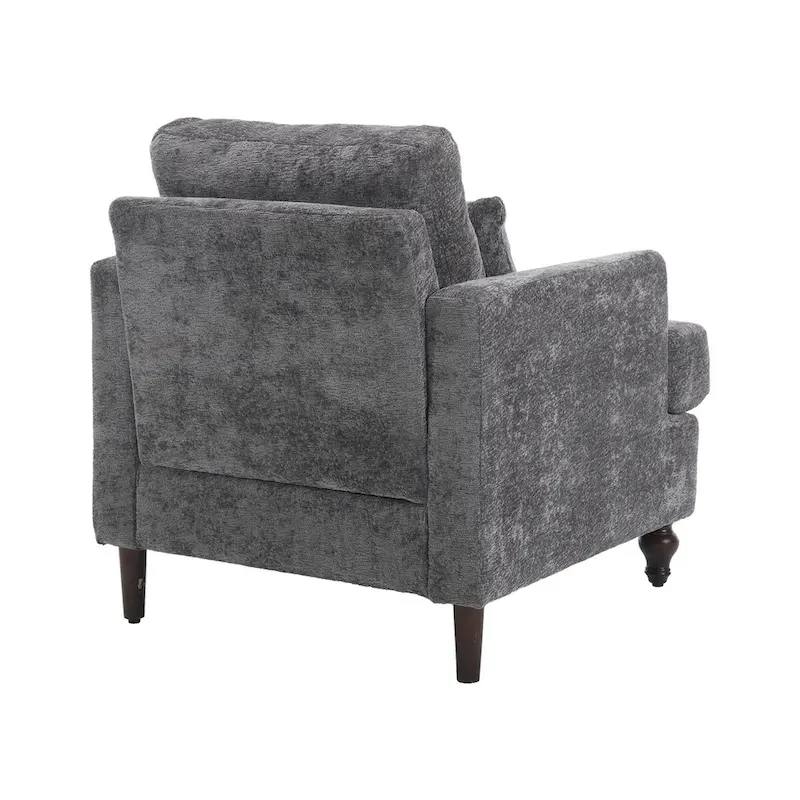 Wooden Frame Armchair, Modern Accent Chair Lounge Chair